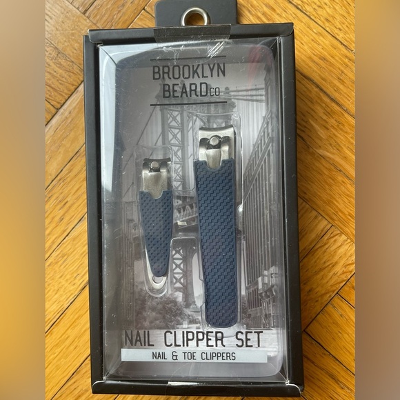 BROOKLYN BEARD 2 SET MENS NAIL AND TOE CLIPPERS BRAND NEW IN BOX - Picture 6 of 6